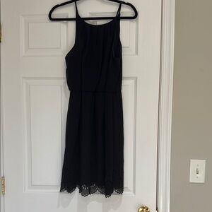 Elegant Black Sleeveless Dress